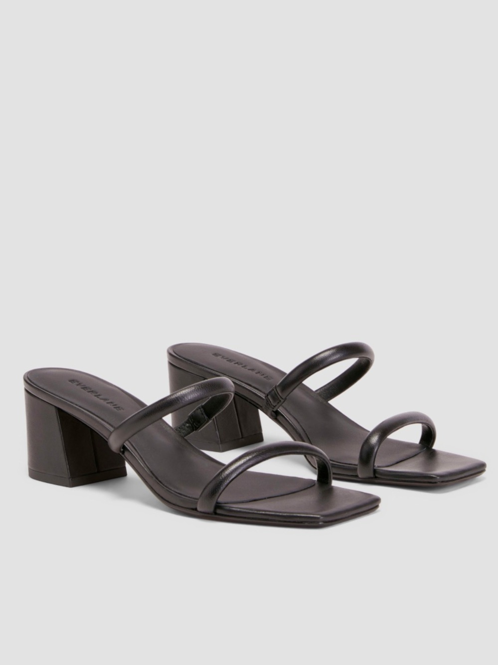 Everlane Shoes 7 Double Strap Black
